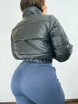 Campera puffer corta - imagen