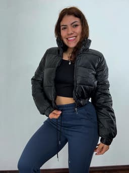 Campera puffer corta - imagen