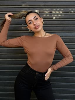 Body Lia  con escote en espalda - imagen
