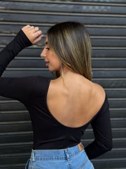 Body Lia  con escote en espalda - imagen