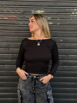 Body Lia  con escote en espalda - imagen