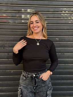 Body Lia  con escote en espalda - imagen