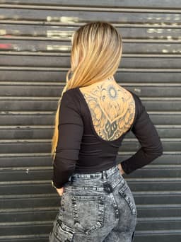 Body Lia  con escote en espalda - imagen