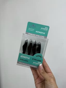 Pinza para cejas profesional - imagen