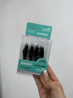 Pinza para cejas profesional - imagen