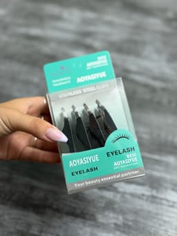 Pinza para cejas profesional - imagen
