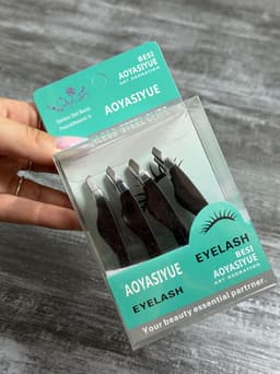 Pinza para cejas profesional - imagen
