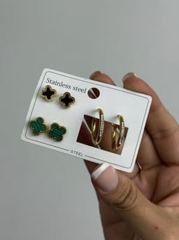Par de Caravanas  en tendencia - imagen