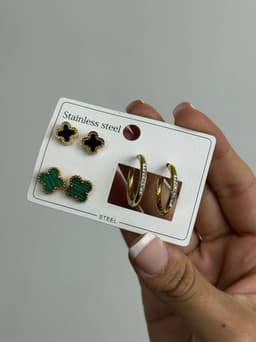 Par de Caravanas  en tendencia - imagen