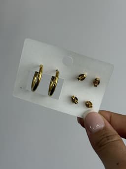 Par de Caravanas  en tendencia - imagen