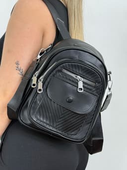 Mochila de ecocuero - imagen