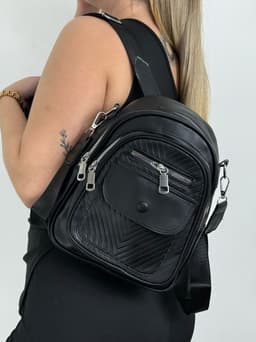 Mochila de ecocuero - imagen