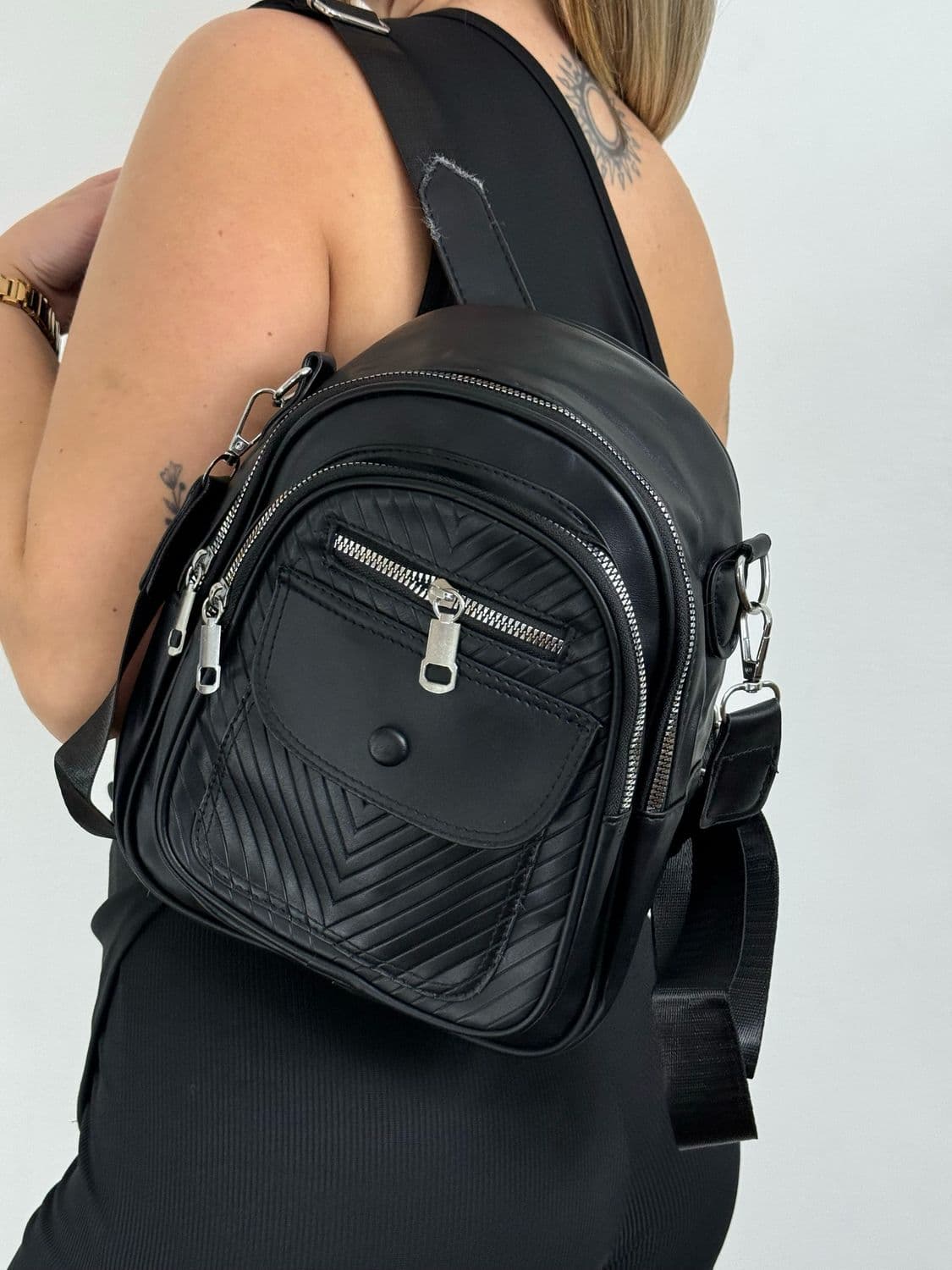 Mochila de ecocuero