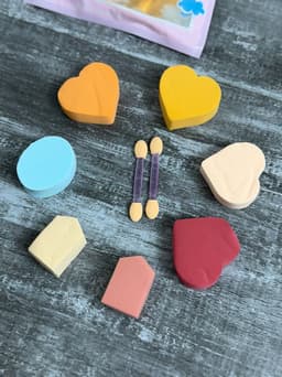 Paquete de esponjas de maquillaje variadas - imagen