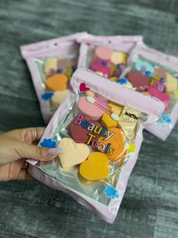 Paquete de esponjas de maquillaje variadas - imagen