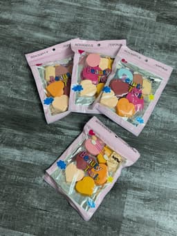 Paquete de esponjas de maquillaje variadas - imagen