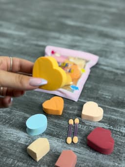 Paquete de esponjas de maquillaje variadas
