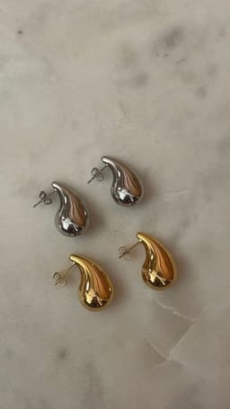 Caravanas de gota en tendencia - imagen