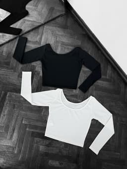 Remera Ibiza en tela Morley Ribana - imagen