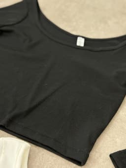 Remera Ibiza en tela Morley Ribana - imagen