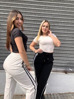 Pantalon Havana en tendencia con lineas - imagen