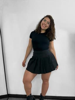 Pollera tableada Hawai - imagen