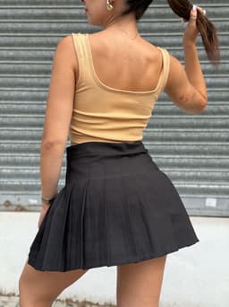 Pollera tableada Hawai - imagen