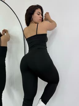 Enterito catsuit Siknny elastizado color negro - imagen