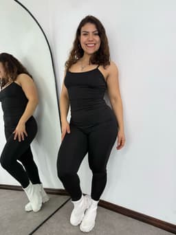 Enterito catsuit Siknny elastizado color negro