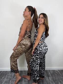 Conjunto de pijama animal Print - imagen