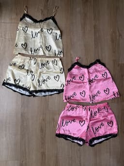 Conjunto pijama de lenceria - imagen