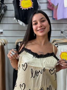 Conjunto pijama de lenceria - imagen