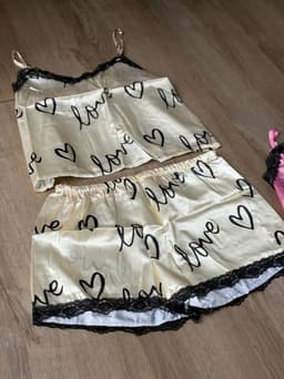 Conjunto pijama de lenceria - imagen