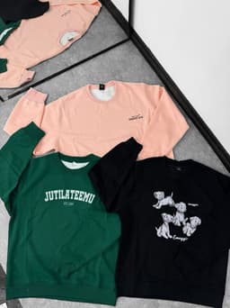 Buzo canguro estampado diseños variados - imagen