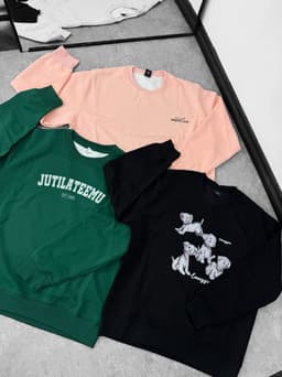 Buzo canguro estampado diseños variados - imagen