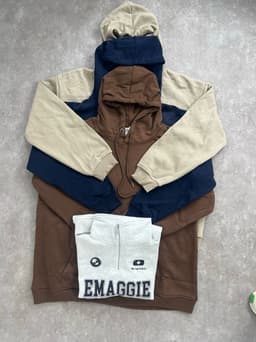 Buzo canguro estampado diseños variados - imagen