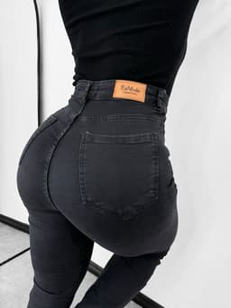 Jeans Berlin Night en negro - imagen