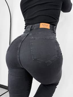Jeans Berlin Night en negro - imagen