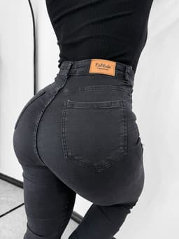 Jeans Berlin Night en negro - imagen