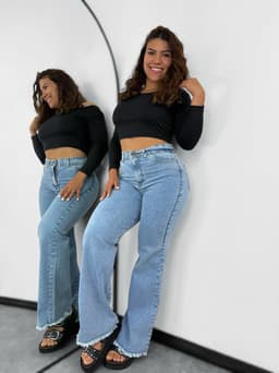 Jeans  Isla  Denim Claro - imagen