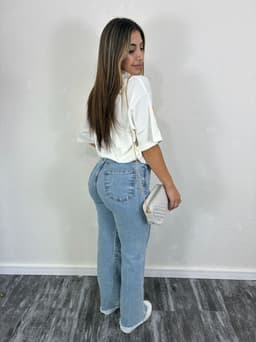Jeans  Isla  Denim Claro