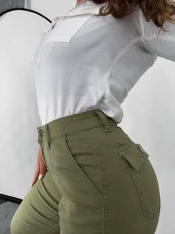 Jean Cargo Elastizado - imagen