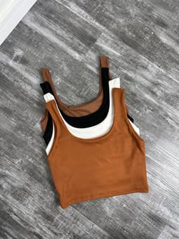 Micro top morley en tela ribana - imagen
