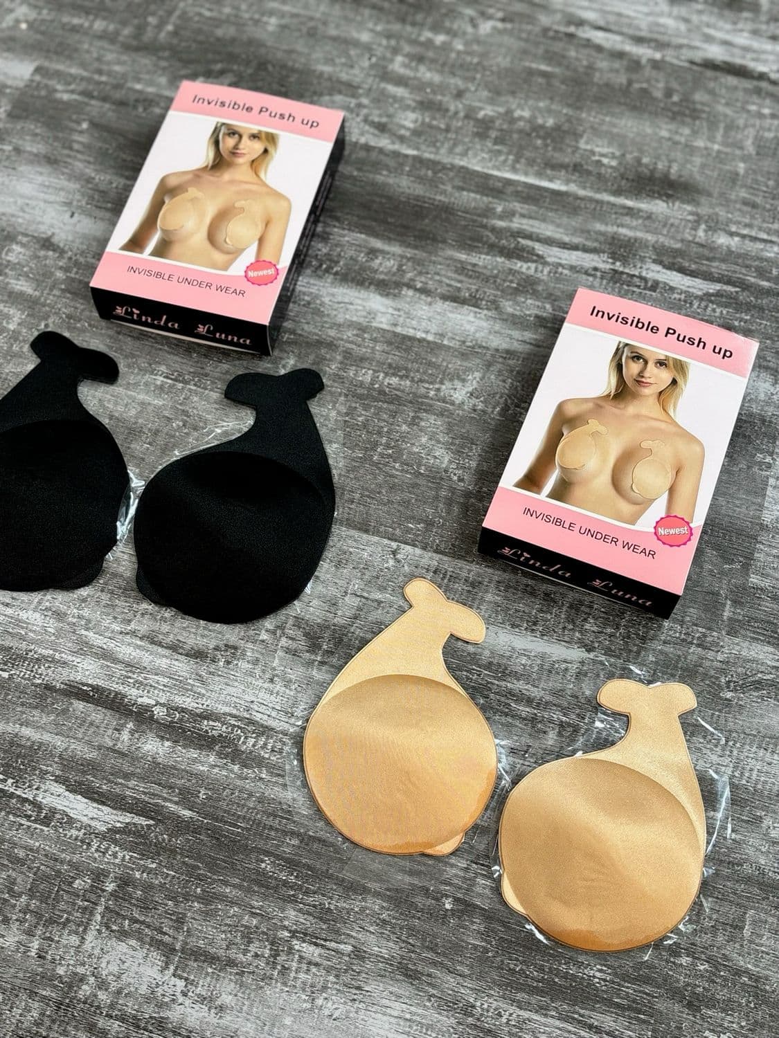 Pezonera con Push Up  X MAYOR( $90 c/u paquete minimo de 12 unidades)