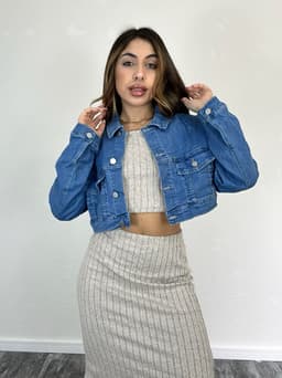 Campera de Jeans - imagen