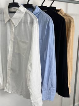 Camisa con manga larga  de varios colores - imagen