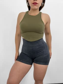 Short difuminado con Push Up por MAYOR ($210 c/u Pack de 12 unidades) - imagen