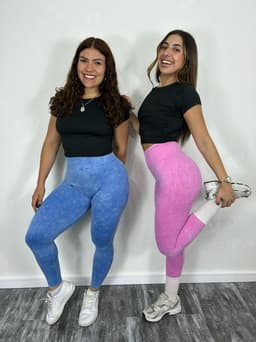 Calza difuminada efecto push up - imagen