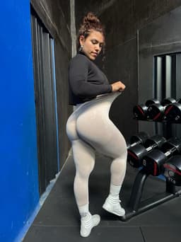 Calza difuminada efecto push up - imagen