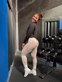Calza difuminada efecto push up - imagen